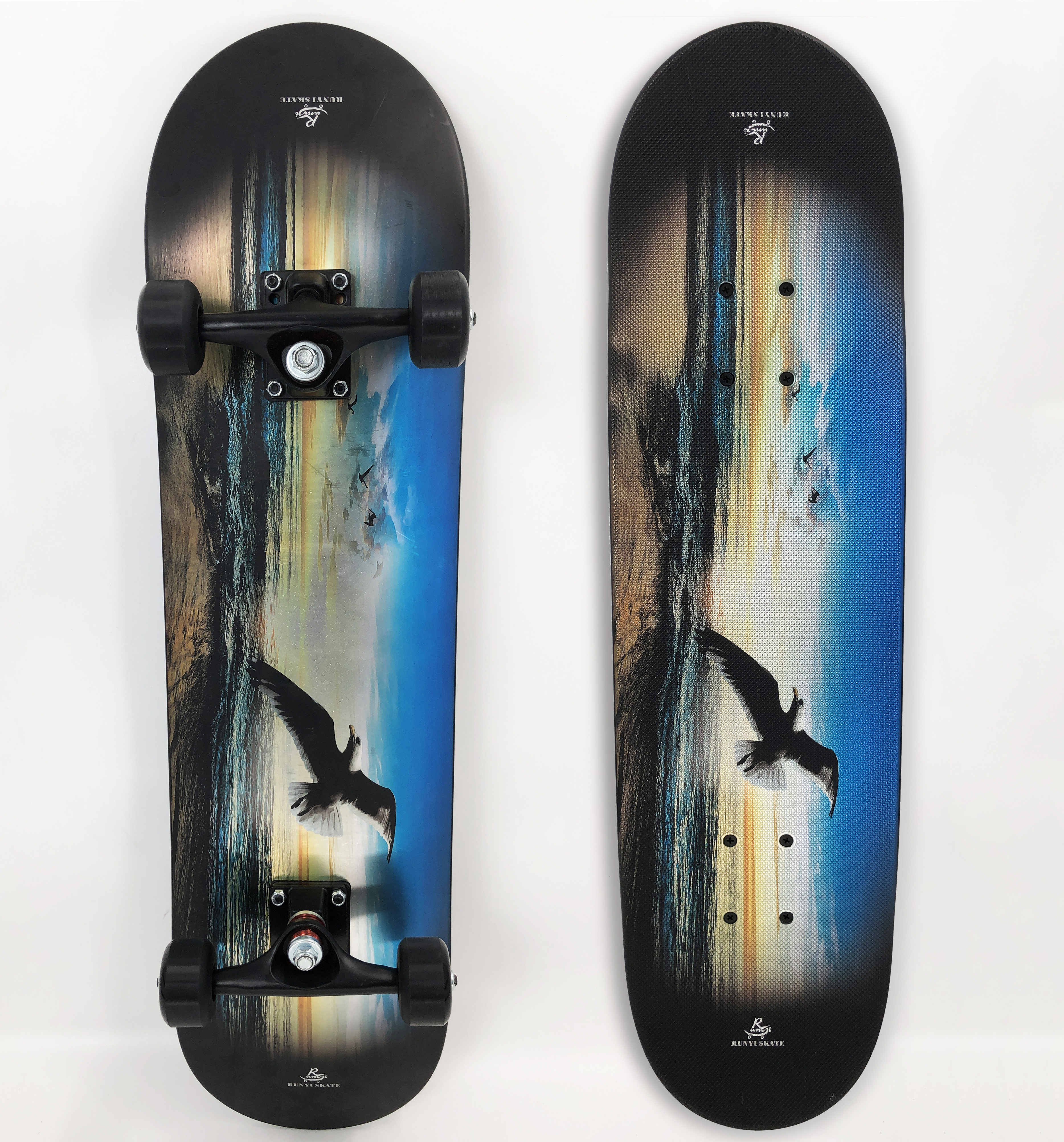 31" Skateboard with Unique Moulding Design (GS-SB-XD04)
